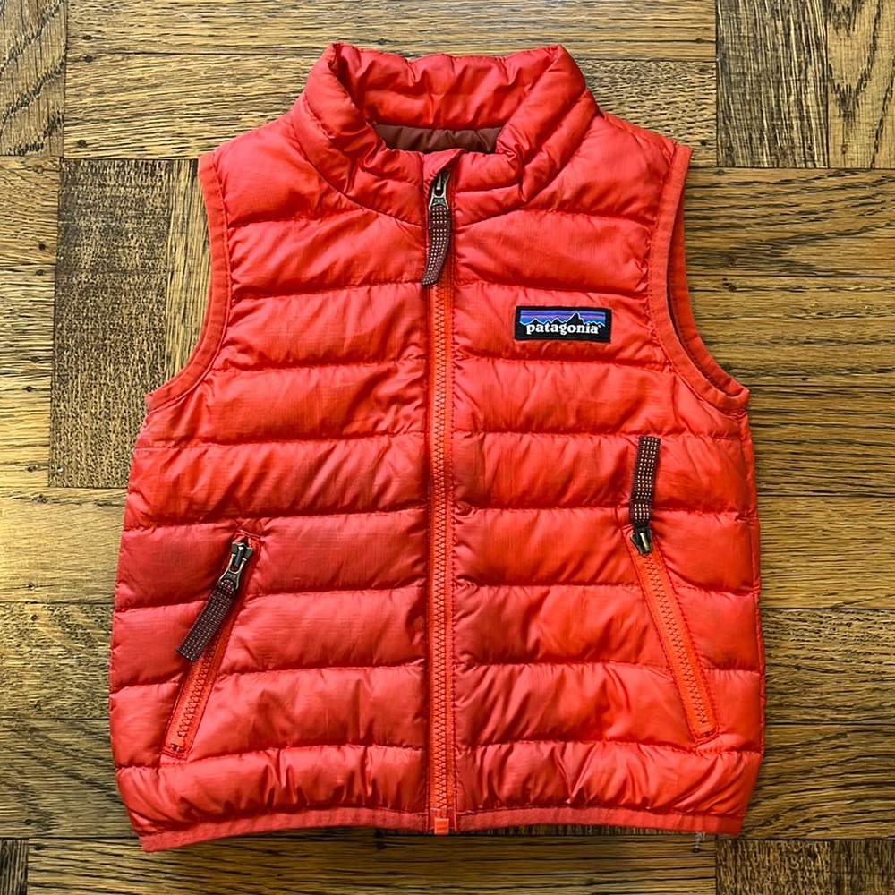 Patagonia Baby Down Sweater Vest 6-12 months